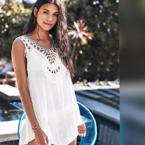 💗IN STOCK 💗 Backless, V neck Beach Cover Up - Picture 2 of 5